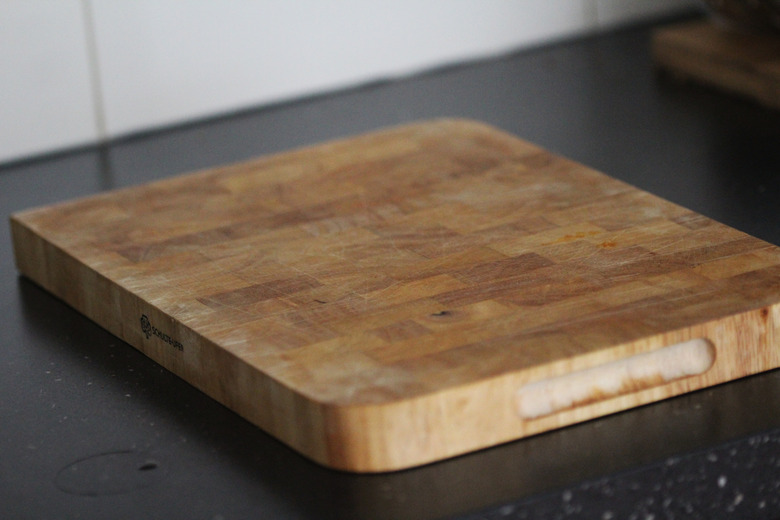 wooden cutting board