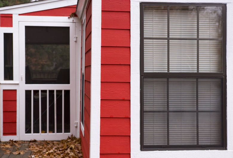 Red bungalow