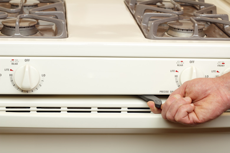 Turning on Self Cleaning Stove