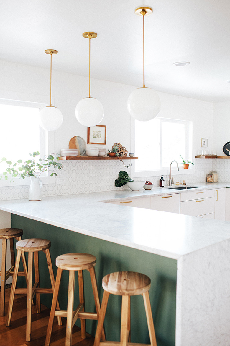 midcentury inspired kitchen