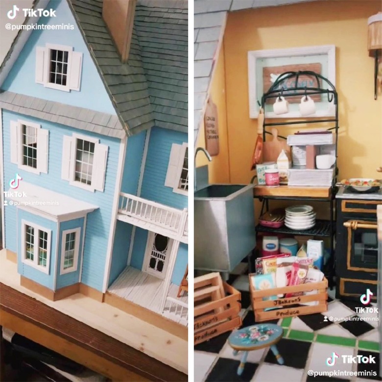 Gilmore Girls-themed dollhouse