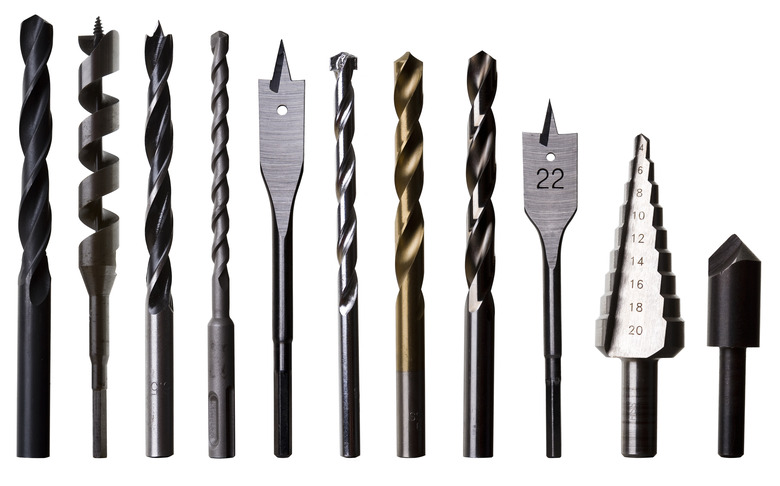 Various Drill Bits for Metal, Wood and Masonry