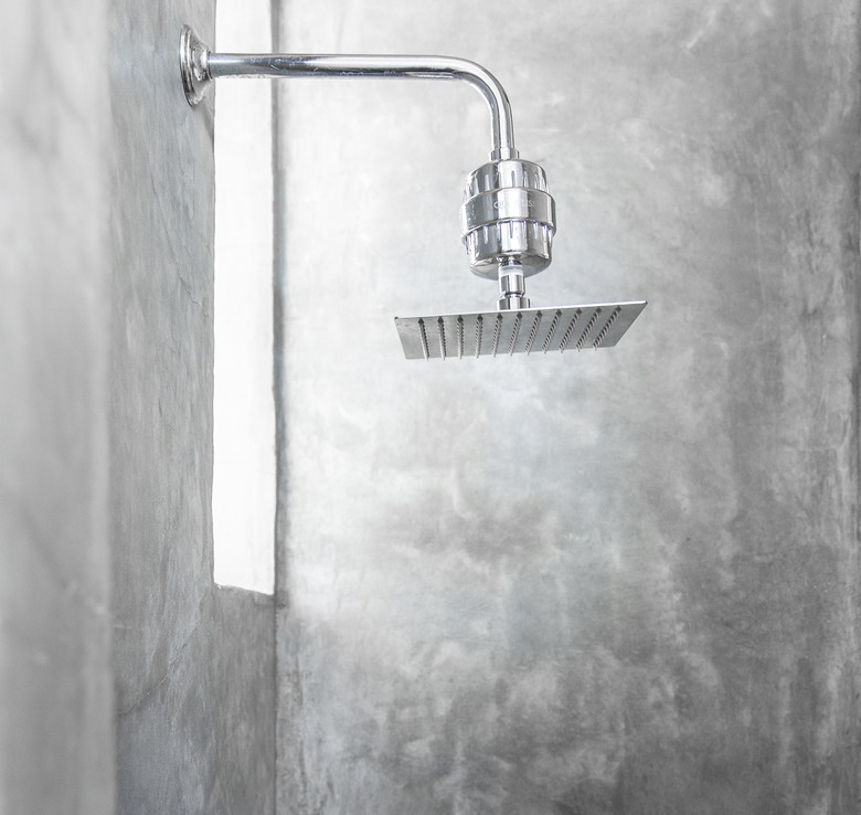 wall mounted rain showerhead