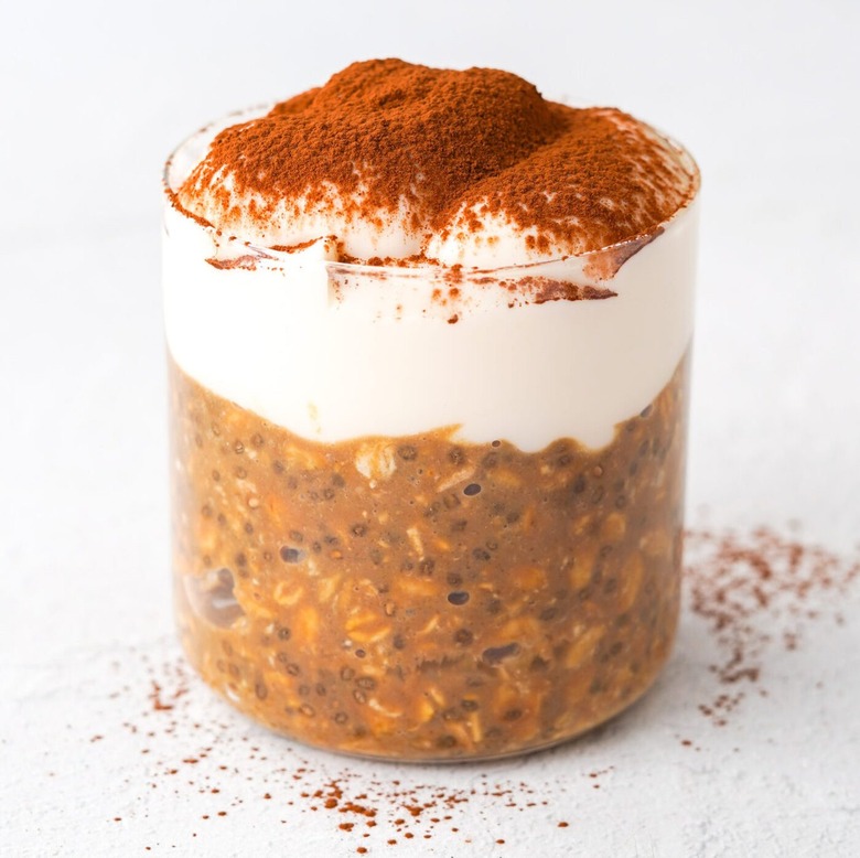 tiramisu overnight oats