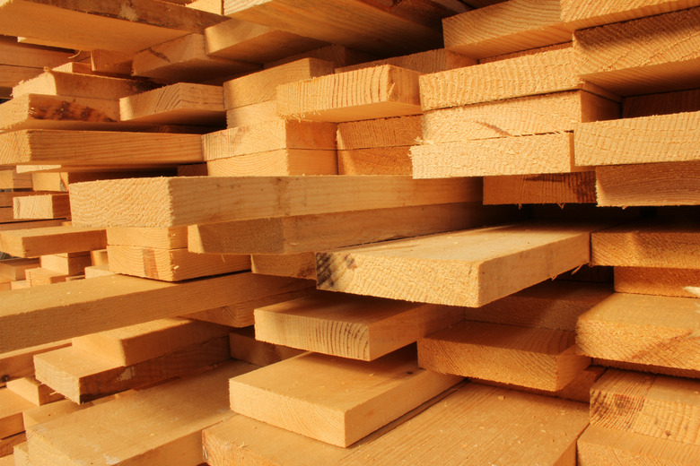 Stacked Lumber