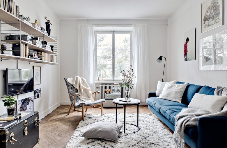 Scandinavian style living room