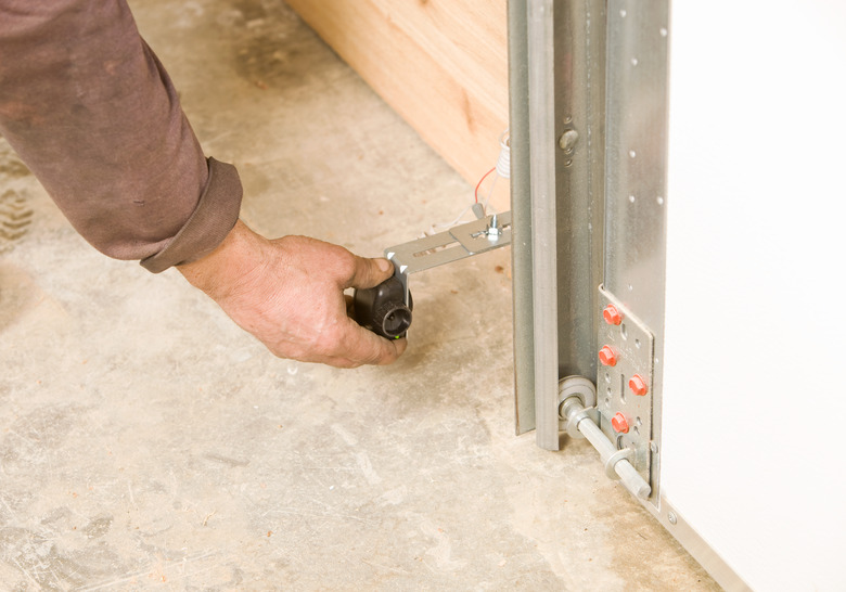 Adjusting Garage Door Opener Safety Reverse Sensor