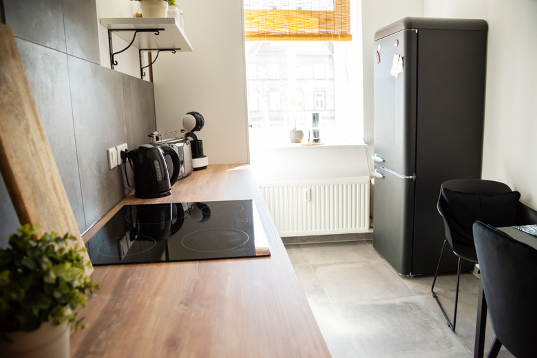 Modern kitchen in a private apartment