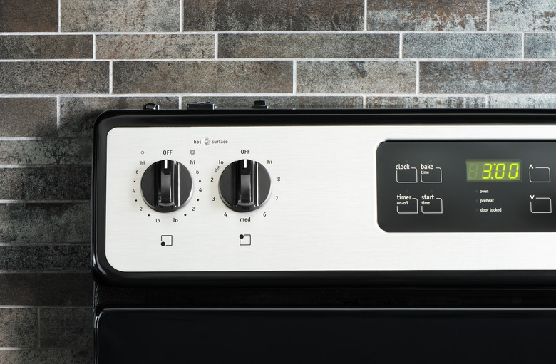 Stove panel control