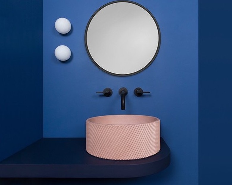 kast pink sink basin