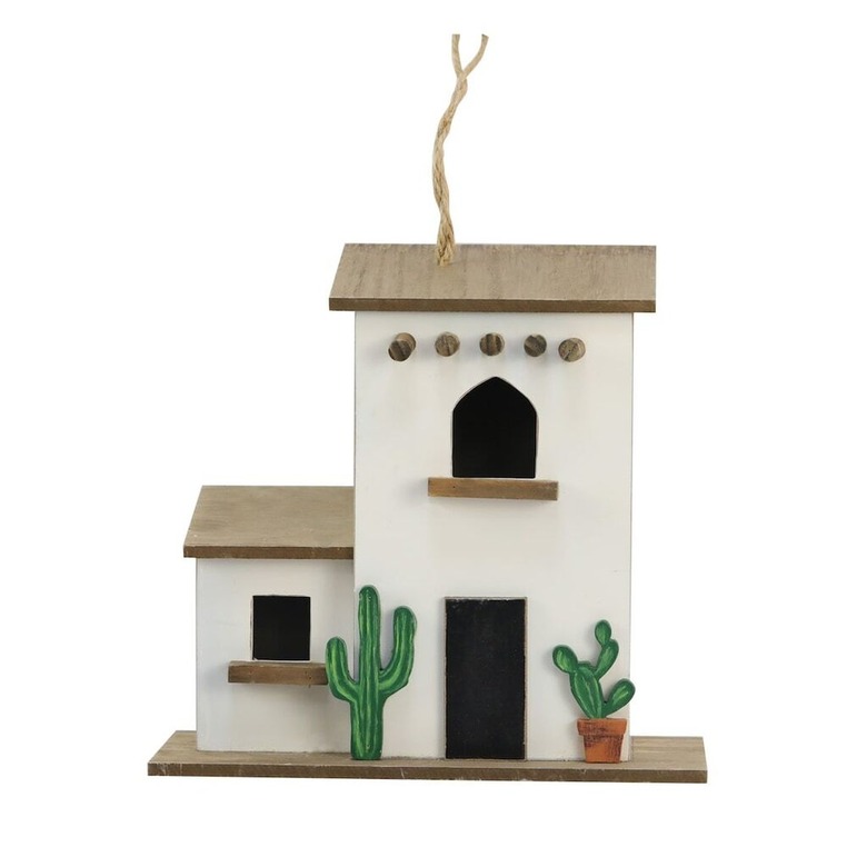 Pueblo style birdhouse