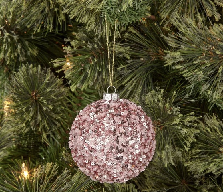 sequined ornament