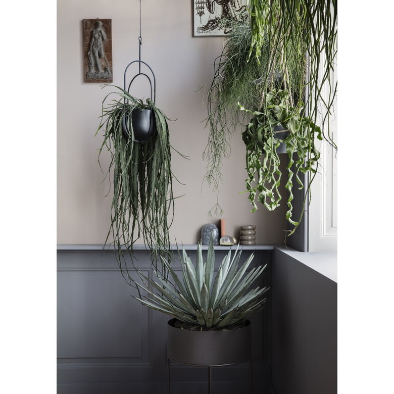 geometrical hanging planter