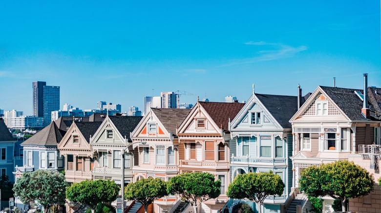 Queen Anne house style in San Francisco