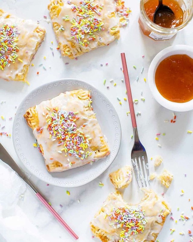 Orchids and Sweet Tea Vegan Apricot Pop Tarts