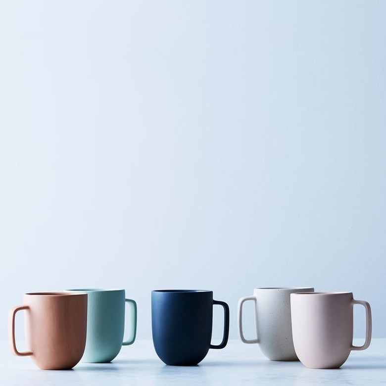 Pigeon Toe Matte Ceramic Mug, $42