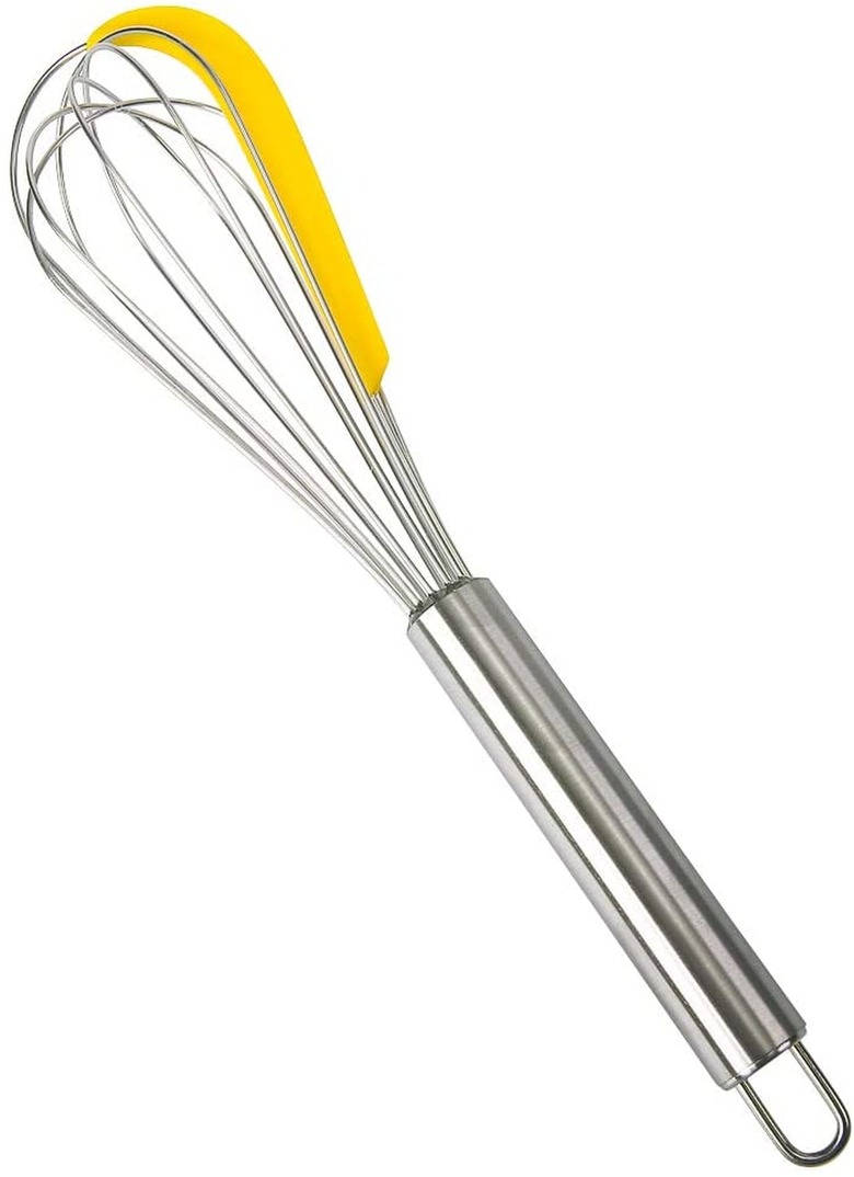 multifunctional whisk with gel scraper