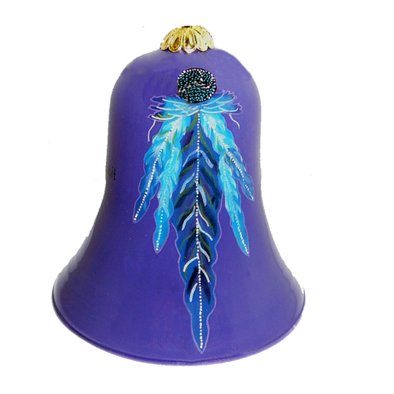 Rabbit Studios enchanted feathers ornament