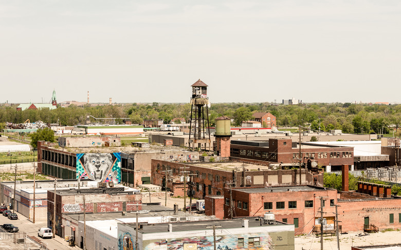 rooftop view of the Eastern Market