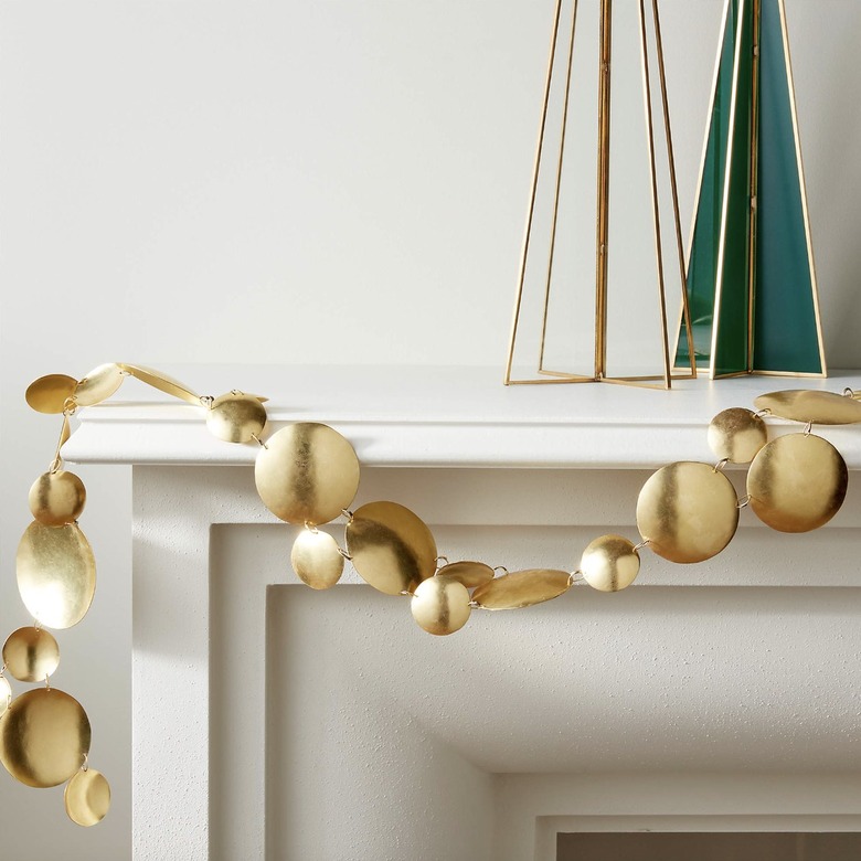 CB2 Gilded Brass Garland, $49.95