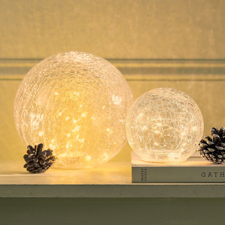 holiday decor globes