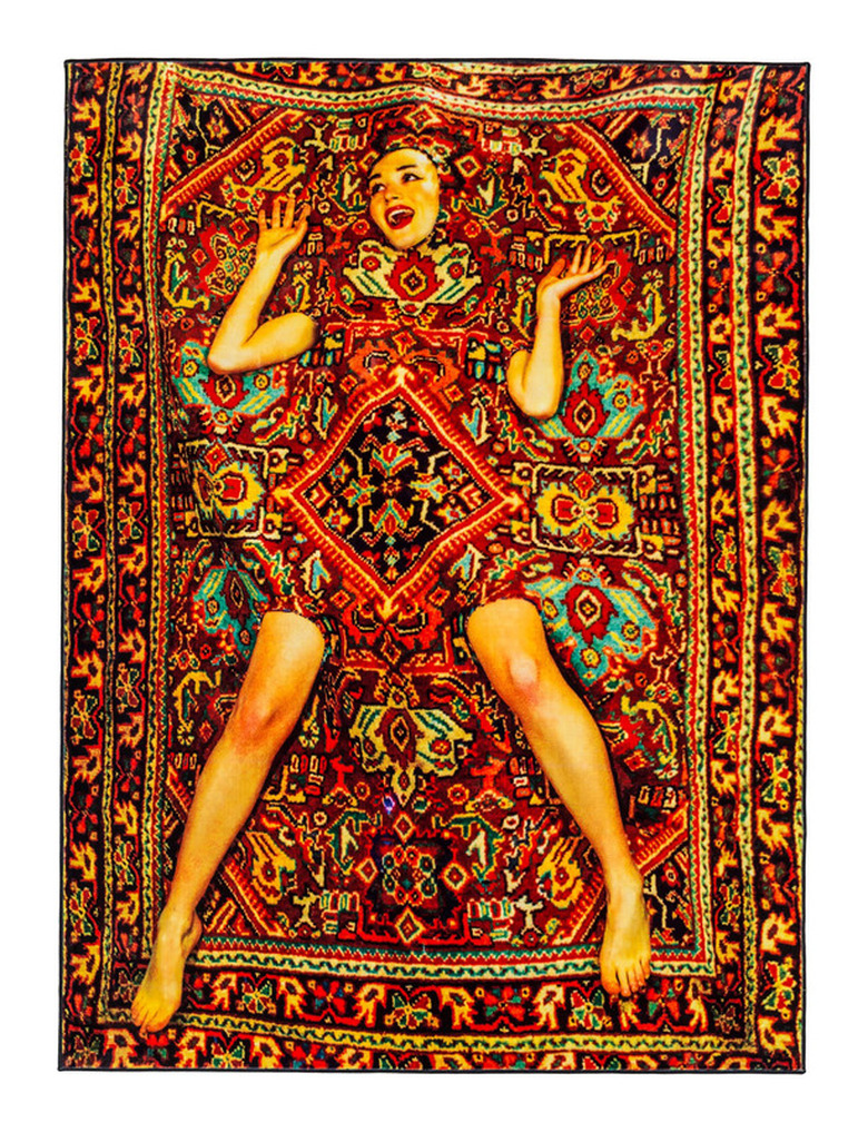 seletti lady in rug