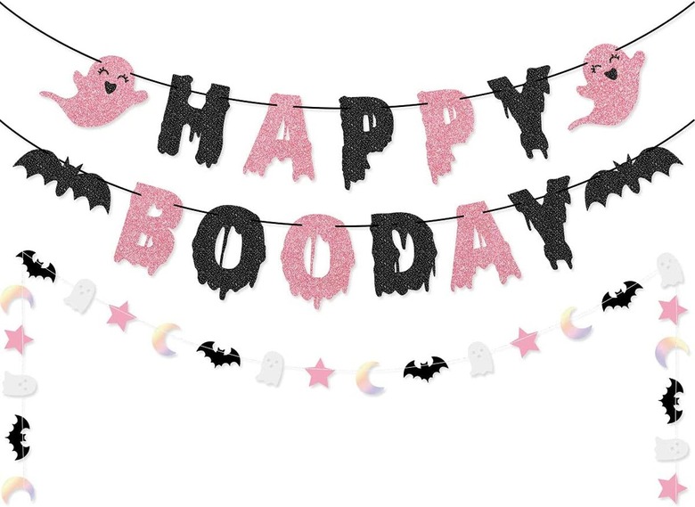 happy booday sign