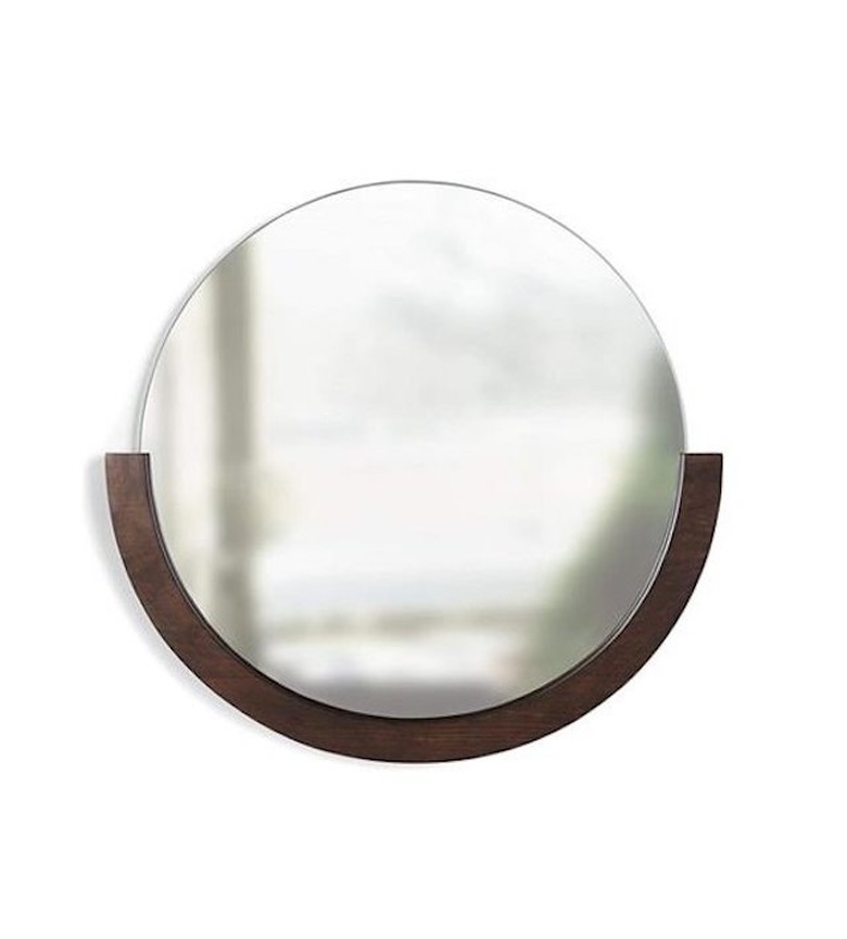 Umbra Mira Mirror, Aged Walnut, $67.22