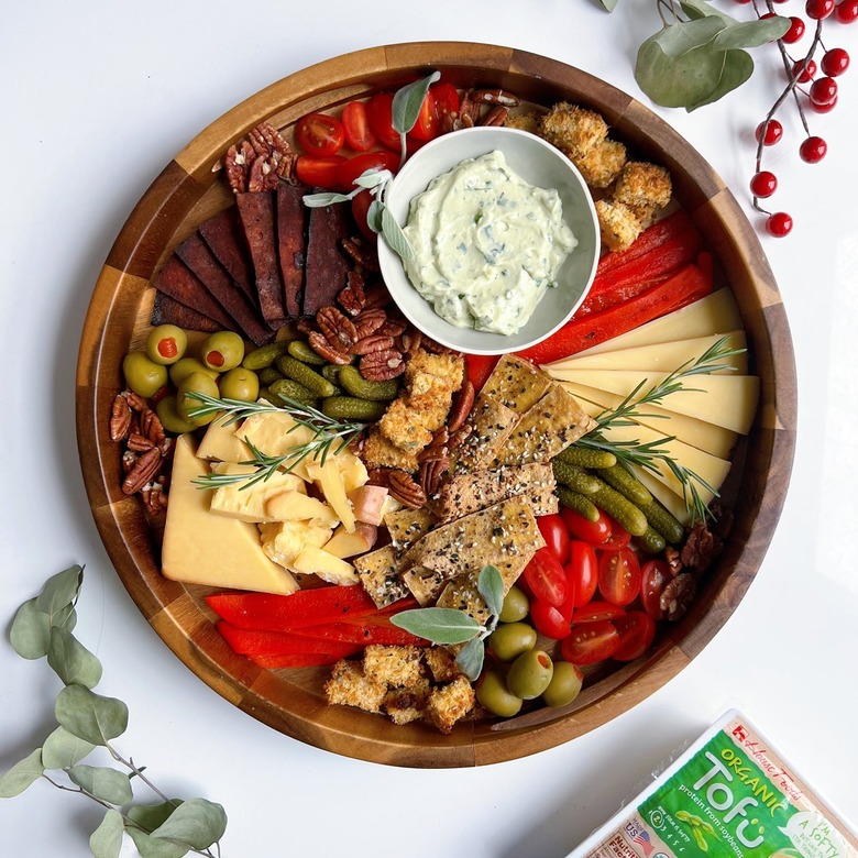 vegetarian charcuterie board