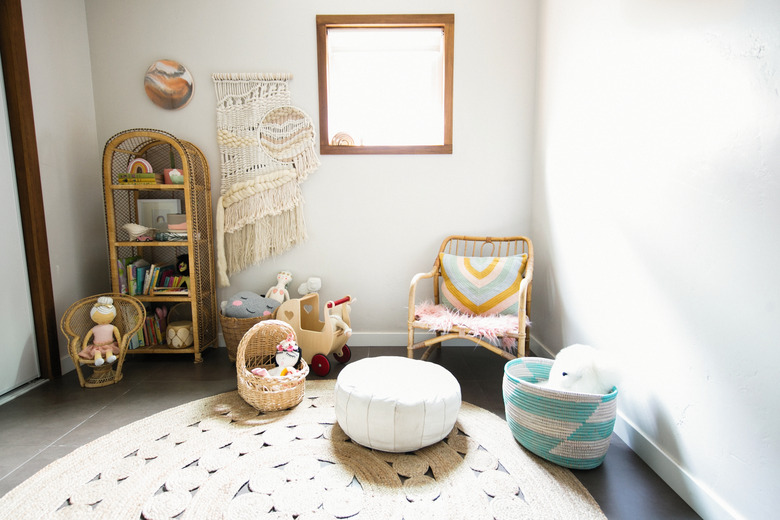 Playroom idea with Rug and Toys in Wheeler House