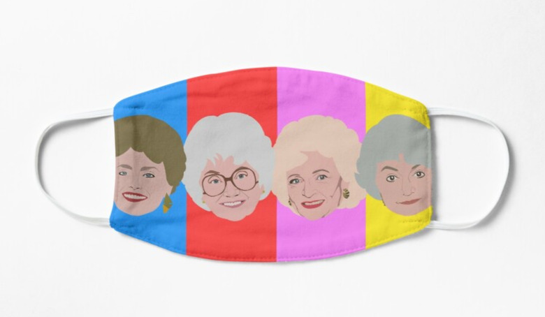 golden girls face mask