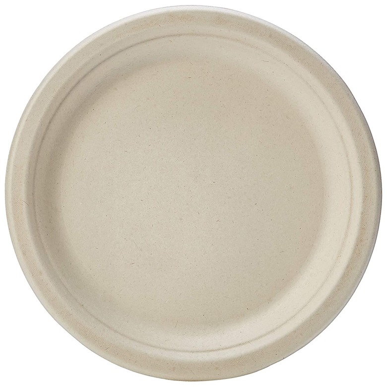 Amazon Basics Compostable Plates