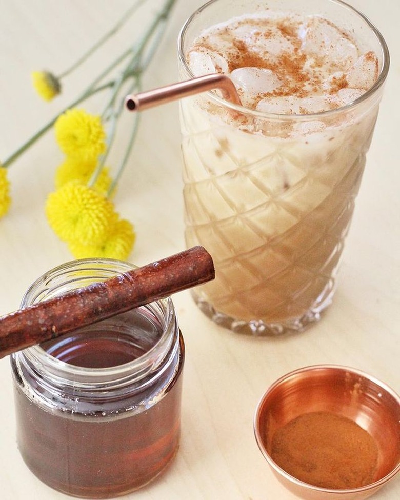 The Fancy Navajo Iced Cinnamon Dolce Latte