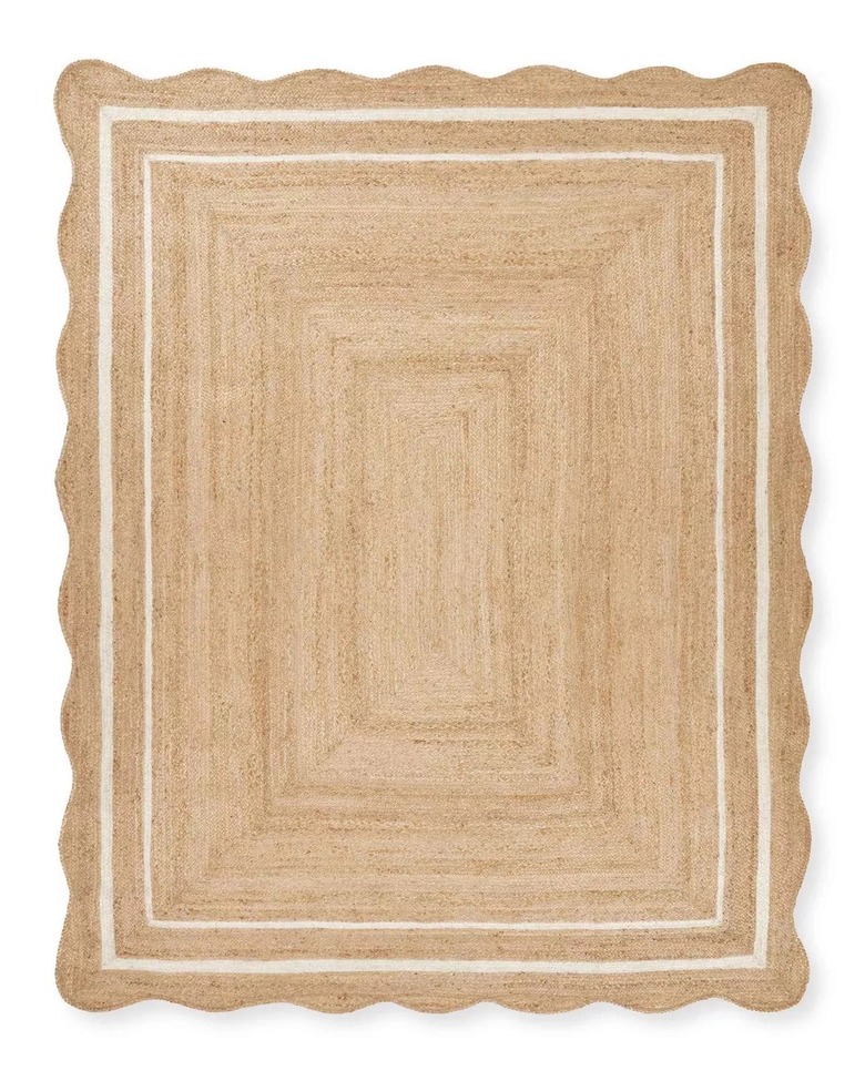 Serena & Lily Scallop Jute Rug (9