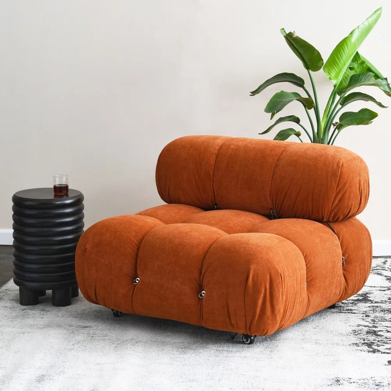 Latitude Run Mimosa Upholstered Slipper Chair