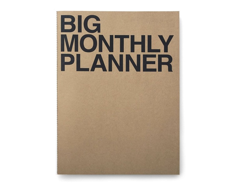 JSTORY Big Monthly Planner