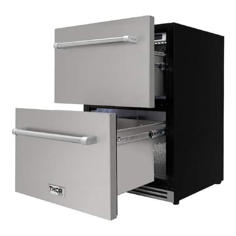 Thor Built-in Indoor/Outdoor Undercounter Double Drawer Refrigerator