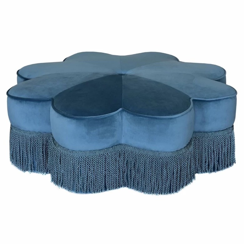 Everly Quinn Khan Upholstered Ottoman