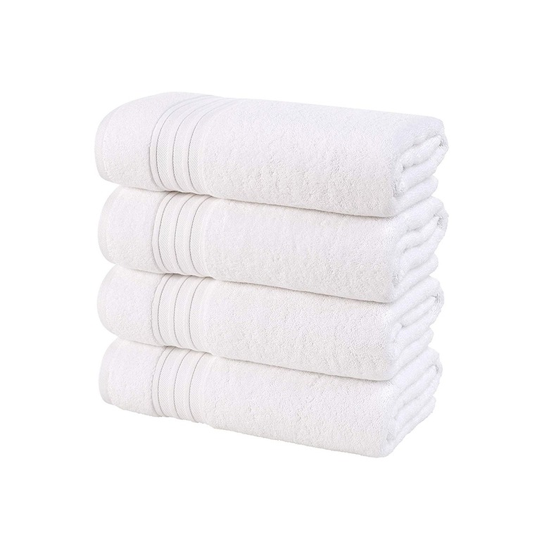 Hammam Linen Ultra Soft Bath Towels (set of 4)