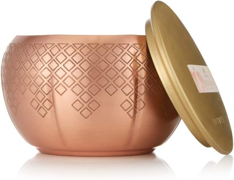 Thymes Heirlum Pumpkin Copper Candle