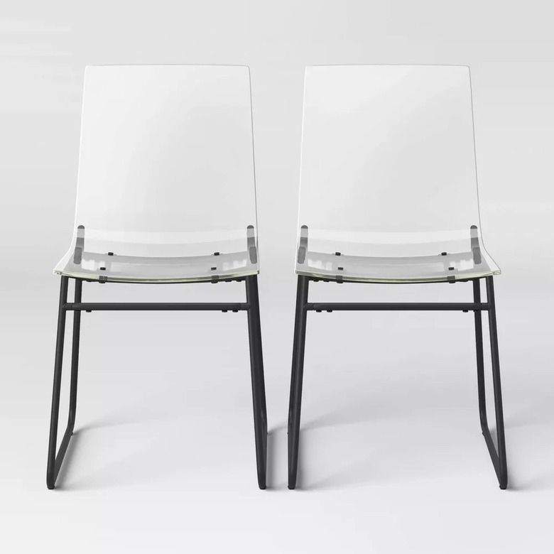 Threshold Laurel Acrylic Dining Chairs (set of 2)