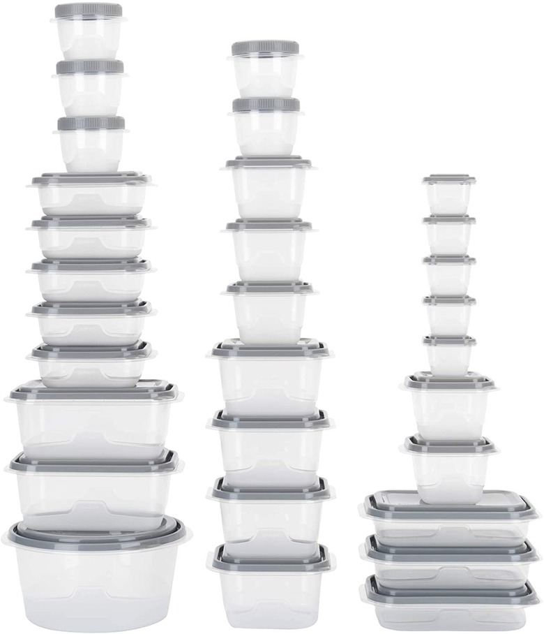 GoodCook EveryWare 60-Piece Plastic Food Storage Container Set