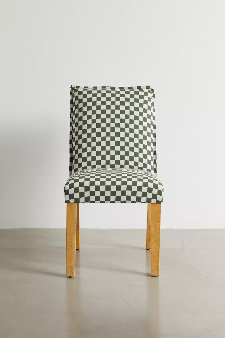 Urban Outfitters Checkered Dining Chair