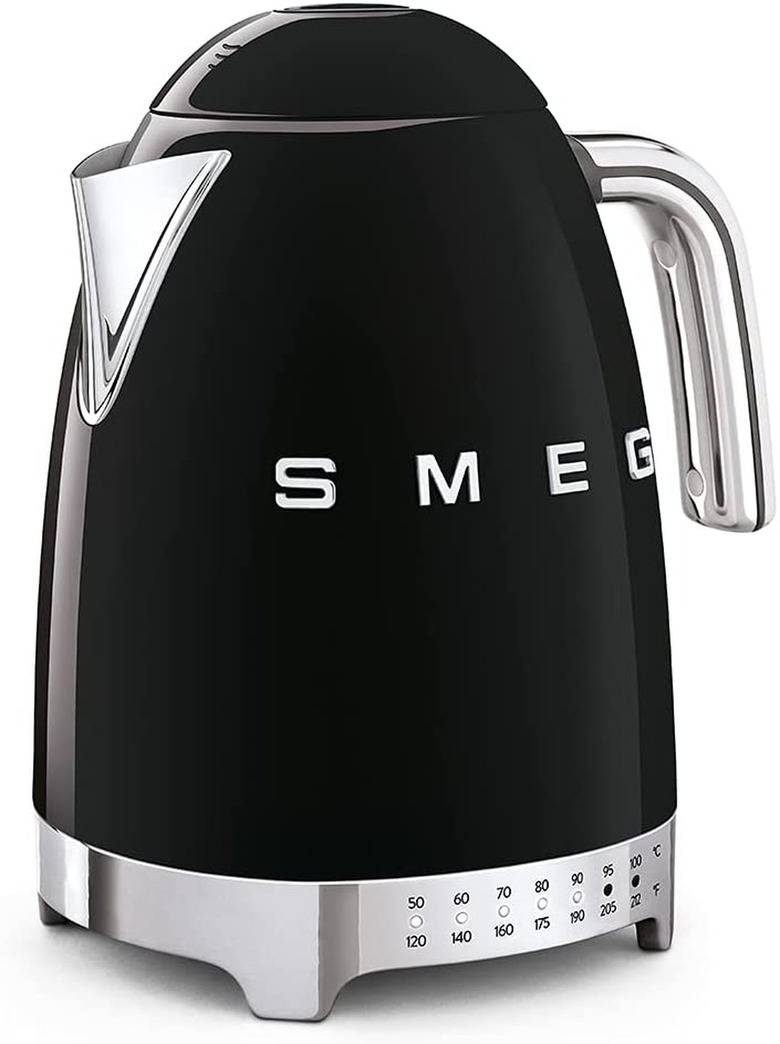 Smeg Black Stainless Steel 