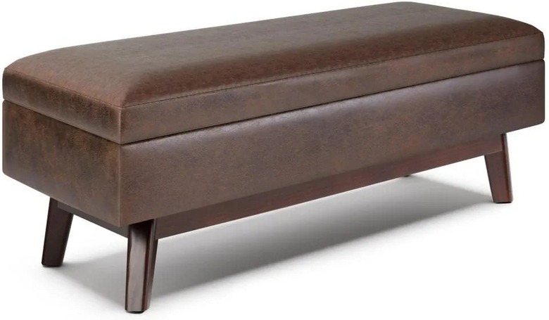 SIMPLIHOME Owen Lift-Top Storage Ottoman