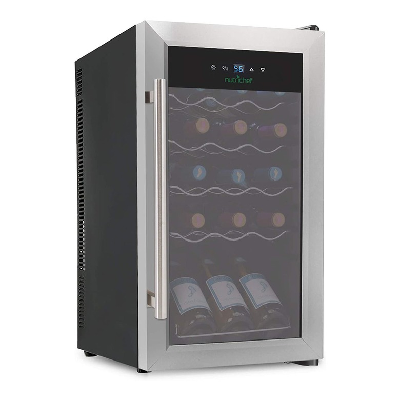 Ivation 18 Bottle Thermoelectric Red And White Wine Cooler