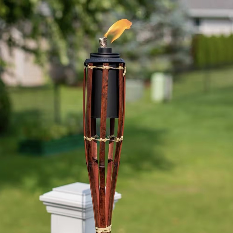 TIKI 57" Tahiti Bamboo Brown Torch