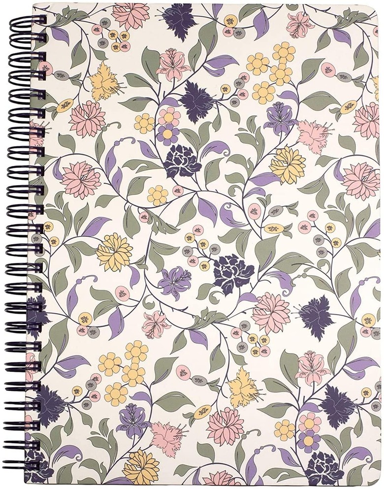 Steel Mill & Co. Floral Spiral Notebook