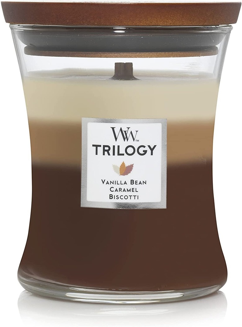 WoodWick Trilogy Candle in Cafe Sweets (10 oz.)