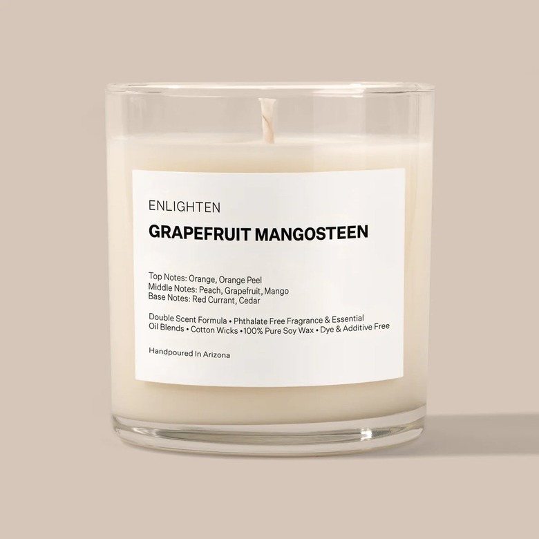 Enlighten Grapefruit Mangosteen Candle (12-ounce)